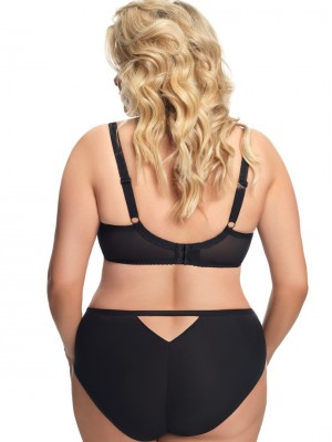 Макси бикини с дантела в черен цвят MARTYNIKA K672