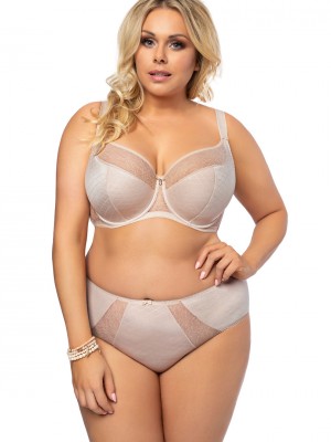 Макси сутиен с полуподплатени чашки в бежов цвят K481 EDEN
