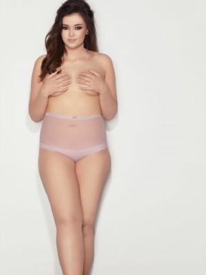 Моделиращи макси бикини в черен цвят GLAM LOW