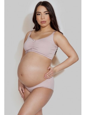 Бикини за бременни в розов цвят MAMA PANTY