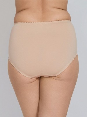 Бикини с висока талия в бежов цвят EVA Бикини с висока талия в бежов цвят EVA