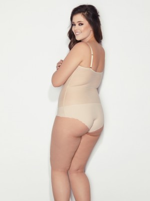 Макси моделиращо боди в черен цвят GLAM BIG Макси моделиращо боди в черен цвят GLAM BIG