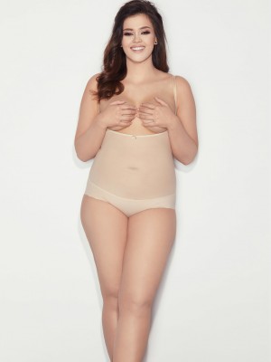 Моделиращо боди в бежов цвят GLAM Моделиращо боди в бежов цвят GLAM