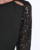 Елегантна дамска рокля в черен цвят 0227, FASARDI, Къси рокли - Complex.bg