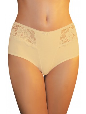 Дамски бикини с висока талия в бежов цвят MARTA