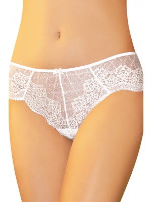 Бразилиани с дантела в бял цвят ROMA