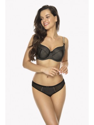 Микрофибърни бразилиани в черен цвят DANIELLE ART. 1060