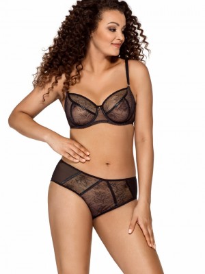 Сутиен с меки чашки в черен цвят AV 1996