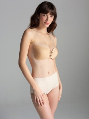 Силиконов сутиен в бежов цвят Invisible Beauty Bra 01