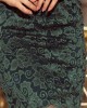 Дантелена мини рокля в зелен цвят 180-3, Numoco, Дрехи - Complex.bg
