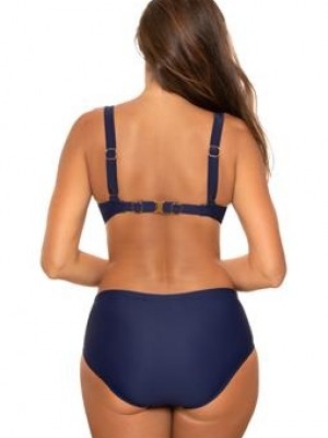 Бански костюм от две части в тъмносин цвят Gita M-685-6 Бански костюм от две части в тъмносин цвят Gita M-685-6