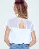 Дамска блуза с къс ръкав в бял цвят LISCA, Eldar, Блузи / Топове - Complex.bg