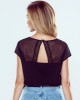 Дамска блуза с къс ръкав в черен цвят LISCA, Eldar, Блузи / Топове - Complex.bg