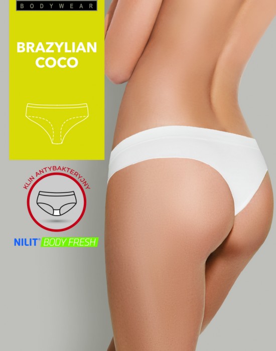 Бразилиани в бял цвят COCO, Gatta Bodywear, Бразилиани - Complex.bg