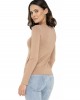 Дамска блуза с дълъг ръкав в бежов цвят MANATI, Babell, Блузи / Топове - Complex.bg