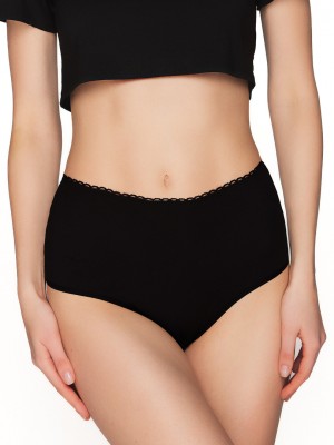 Бикини с дантела в черен цвят BBL155