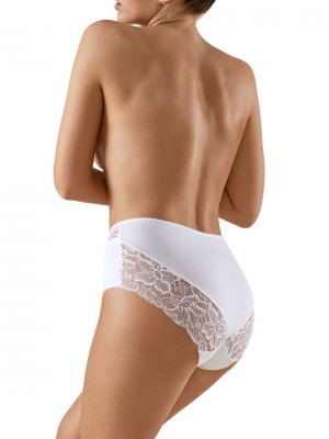 Бикини с висока талия в бежов цвят BBL129