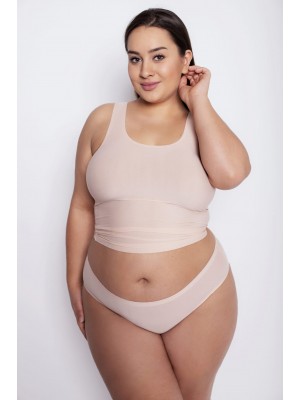 Макси бикини за бременни в бежово FLEXI-ONE