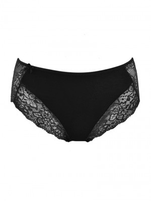 Бикини с дантела в бял цвят MILA 07023