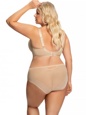 Сутиен с полуподплатени чашки в бежов цвят K680 CHRISTINA 