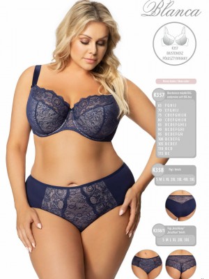 Бразилиани в син цвят K358/1 BLANCA