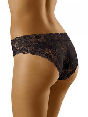 Дантелени бикини в черен цвят ECO-SU 