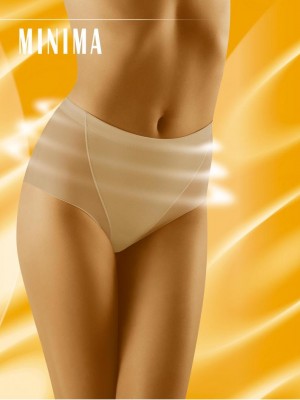 Моделиращи бикини в бежов цвят MINIMA