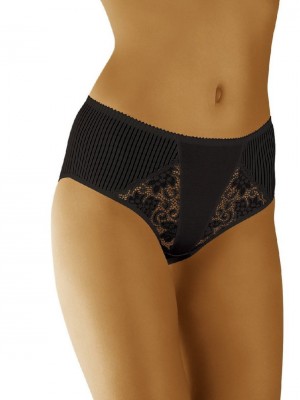 Памучни бикини в черен цвят ECO-MI