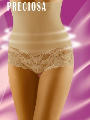 Моделиращи бикини в бежов цвят PRECIOSA
