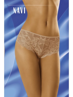 Дантелени бикини в бежов цвят NAVI