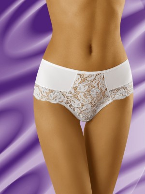 Бикини с дантела в бял цвят BAHA