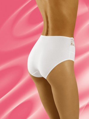 Памучни бикини в бял цвят ECO-HI