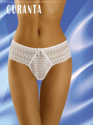 Дантелени прашки в бял цвят CURANTA