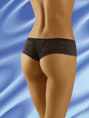 Дантелени прашки в черен цвят CURANTA