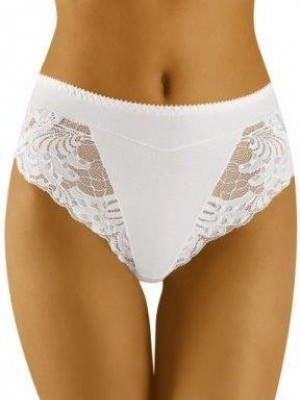 Памучни бикини в бял цвят ECO-ZO