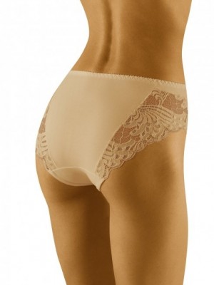 Памучни бикини в бежов цвят ECO-ZO