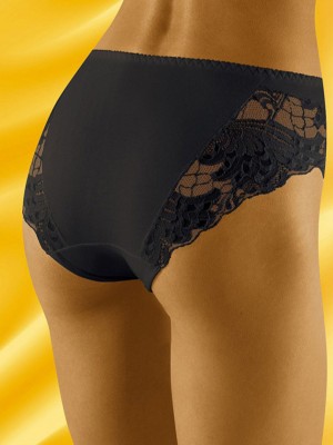 Памучни бикини в черен цвят ECO-ZO