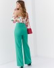 Елегантен дамски панталон в зелен цвят 50080, FASARDI, Панталони - Complex.bg