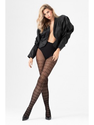 Чорапогащи в черен цвят OXFORD 20 DEN BLACK