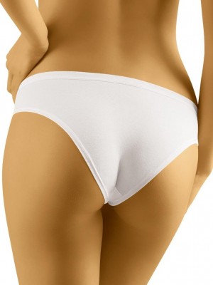 Памучни бикини в бял цвят F-PRIMA