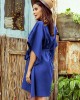Широка рокля в кралско син цвят 287-16, Numoco, Миди рокли - Complex.bg