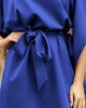 Широка рокля в кралско син цвят 287-16, Numoco, Миди рокли - Complex.bg