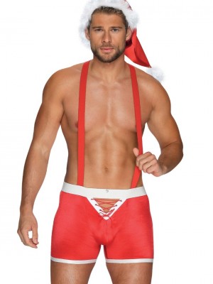 Мъжки коледен костюм MR CLAUS Мъжки коледен костюм MR CLAUS