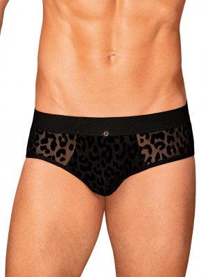 Секси мъжки слипове в черен цвят AZMERON