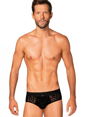 Секси мъжки слипове в черен цвят AZMERON