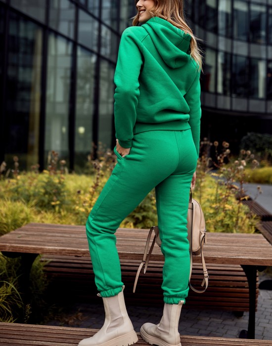 Спортен дамски комплект в зелен цвят FI729, FASARDI, Спортно облекло - Complex.bg