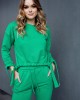 Спортен дамски комплект в зелен цвят FI731, FASARDI, Спортно облекло - Complex.bg