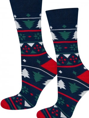 Коледни чорапи в кутия - 3 чифта