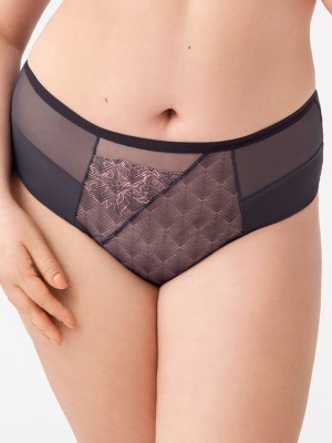 Бикини в сив цвят K750