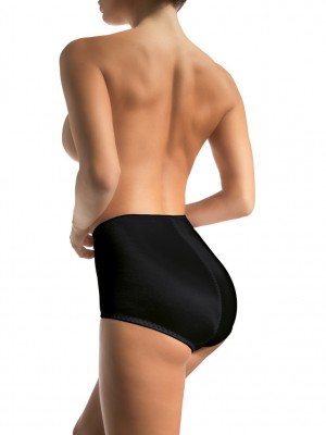 Моделиращи бикини с висока талия в бежов цвят BBL106